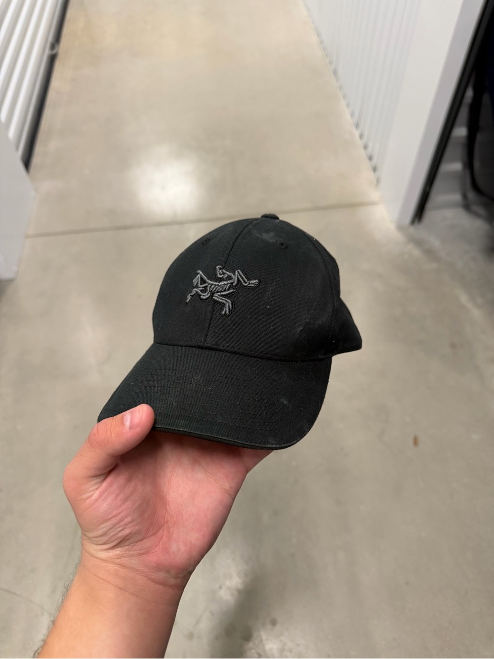 Arc'teryx Black Logo Baseball Cap - Men